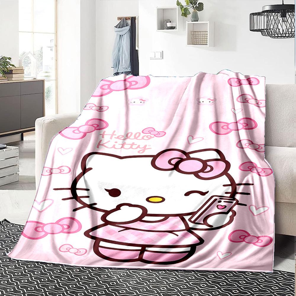 1 шт. Ковдра Hello Kitty Легкий фланелевий плед для дивана, ліжка, подорожей, кемпінгу, вітальні, офісу, дивана, крісла 130cmx150cm
1 шт. Ковдра Hello Kitty Легкий фланелевий плед для дивана, ліжка, подорожей, кемпінгу, вітальні, офісу, дивана, крісла 130cmx150cm