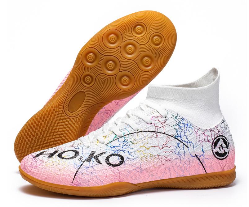 Popular football shoes men s high-top long nails broken nails adult grass professional training sports shoes breathable 35
Popular football shoes men s high-top long nails broken nails adult grass professional training sports shoes breathable 35