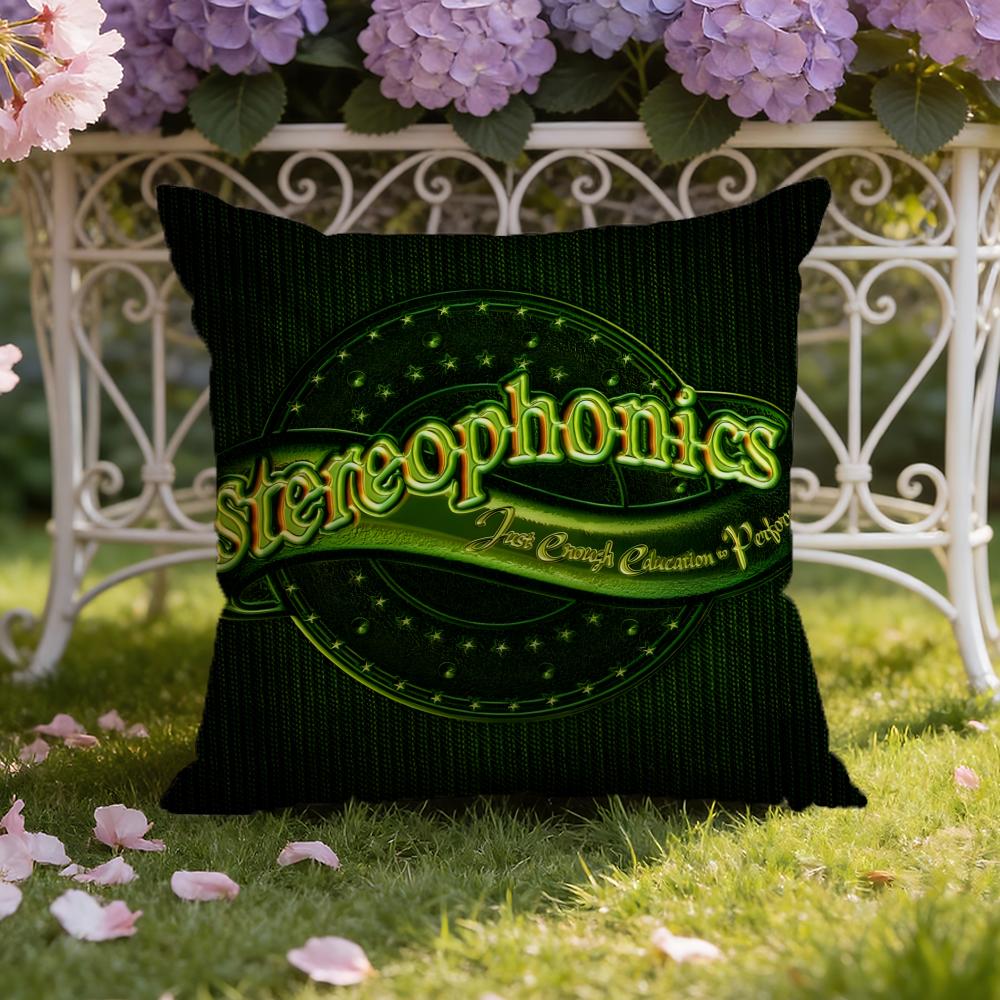 S-Stereophonics Band Cushion Cover Home & Car Dual-Scene Pillow Cover: Reversible for Premium Comfort 30cmx30cm
S-Stereophonics Band Cushion Cover Home & Car Dual-Scene Pillow Cover: Reversible for Premium Comfort 30cmx30cm