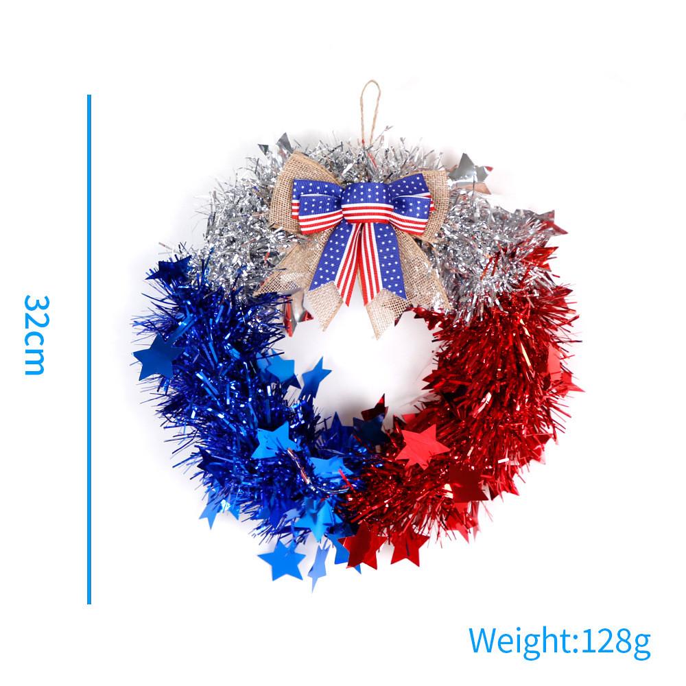 Independence Eyecatching Day Wreath Decoration With Bow For Festive Celebrations
Independence Eyecatching Day Wreath Decoration With Bow For Festive Celebrations