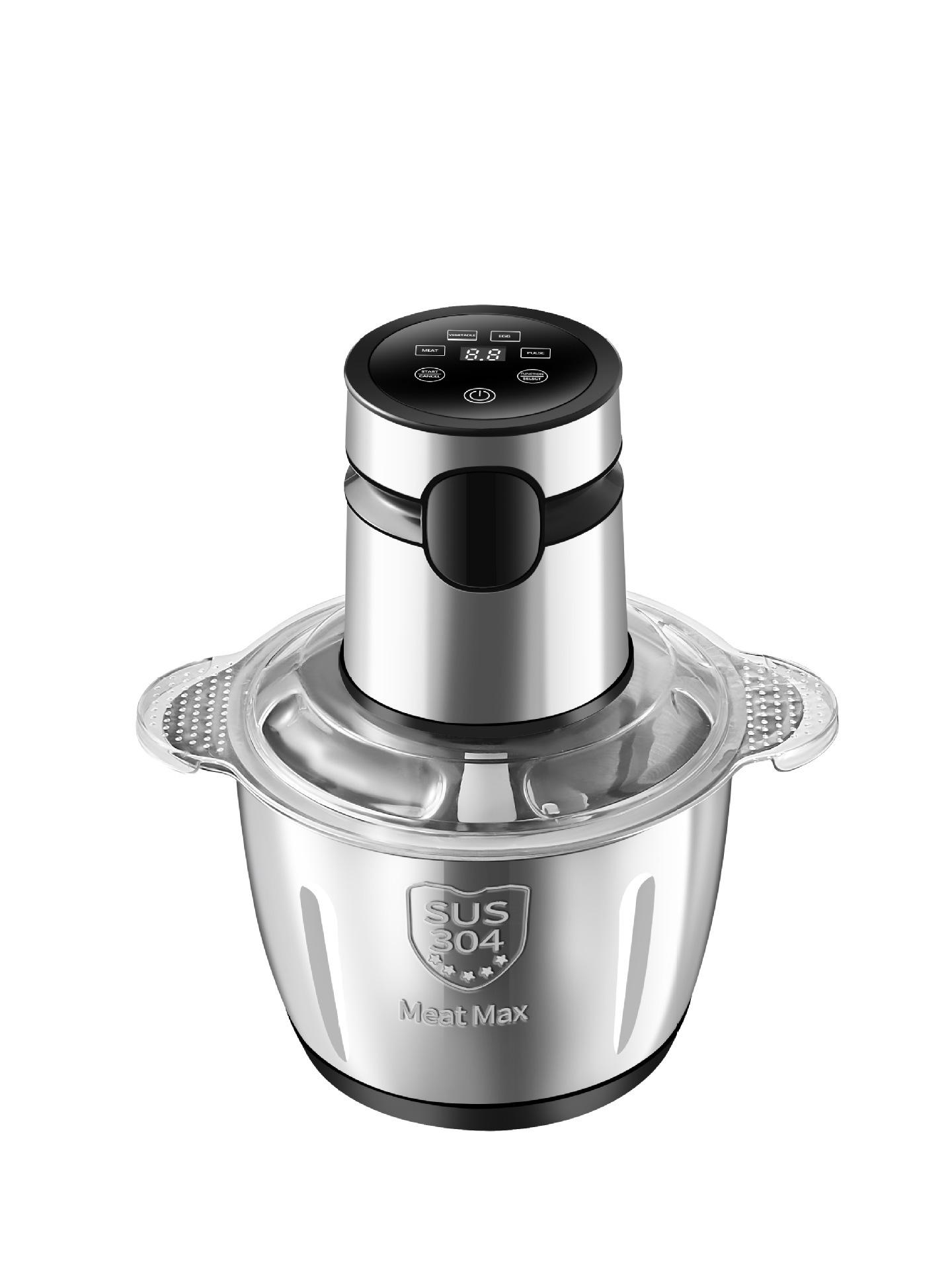 Touchscreen Stainless Steel Electric Meat Grinder & Food Processor for Baby & Household Use US Plug (International)
Touchscreen Stainless Steel Electric Meat Grinder & Food Processor for Baby & Household Use US Plug (International)