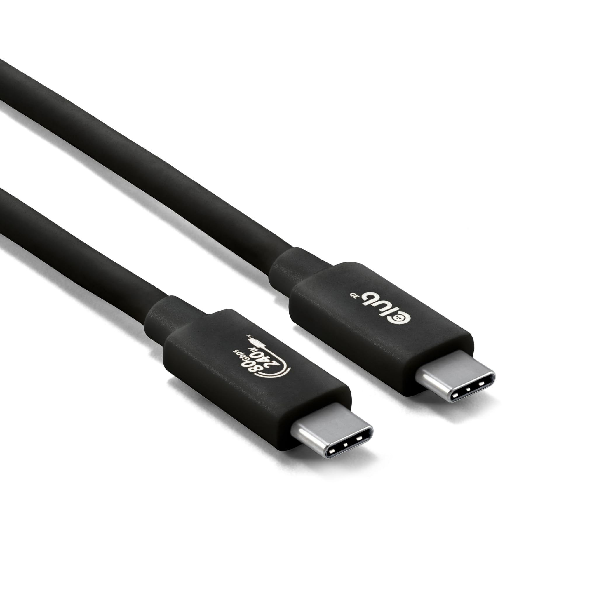 Club 3D USB 80Gbps USB-IF Certified 240W 8K240Hz Type-C 1.2m Cable (Black) (CAC-1570)
Club 3D USB 80Gbps USB-IF Certified 240W 8K240Hz Type-C 1.2m Cable (Black) (CAC-1570)