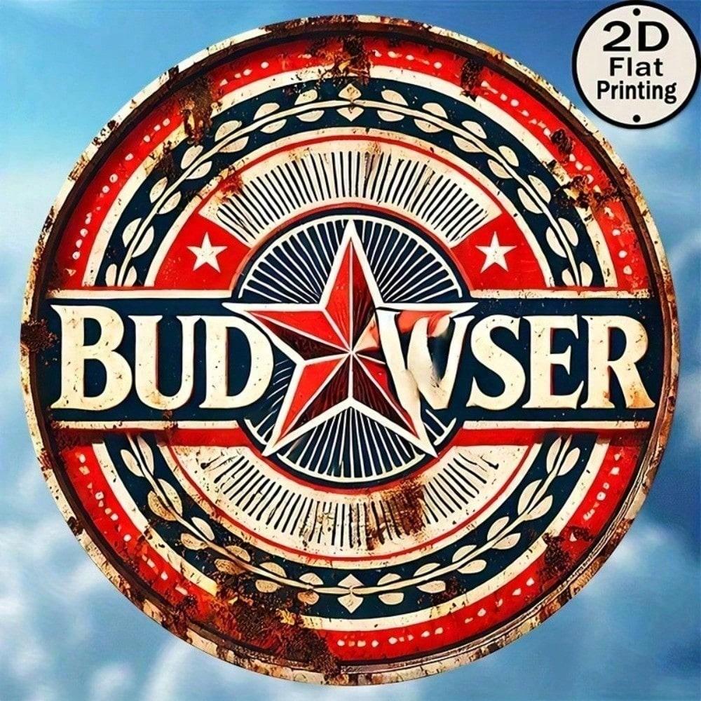 Vintage 8x8 Inch Budweiser Tin Sign Retro Metal Wall Art Home Bar Pub Garage Man Cave Decor різнокольоровий
Vintage 8x8 Inch Budweiser Tin Sign Retro Metal Wall Art Home Bar Pub Garage Man Cave Decor різнокольоровий