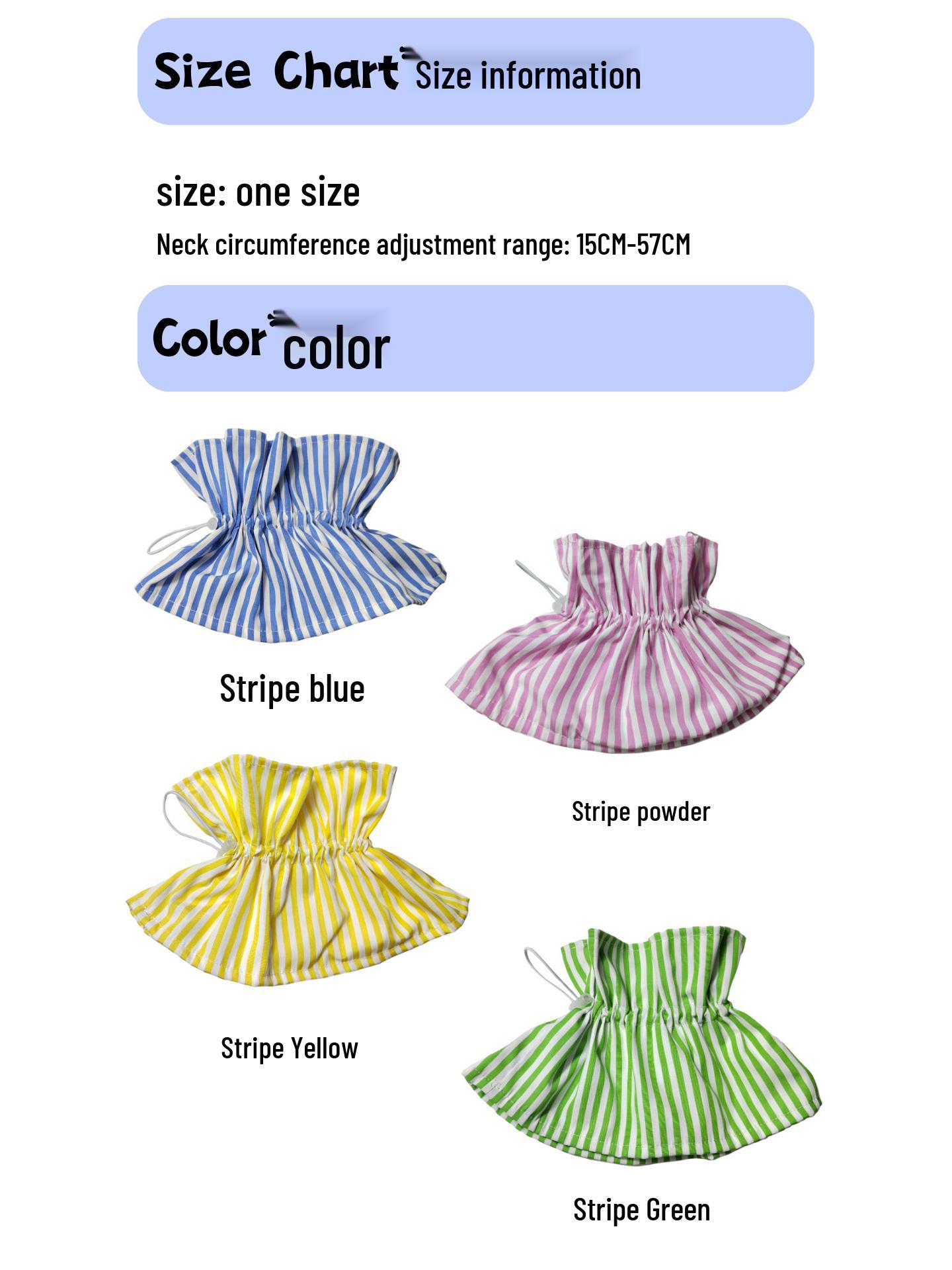 Japan-Korea Pet Elizabeth Collar: Sterilizing, Insect-Repellent, Anti-Lick Neck Protector for Cats and Dogs Striped Yellow
Japan-Korea Pet Elizabeth Collar: Sterilizing, Insect-Repellent, Anti-Lick Neck Protector for Cats and Dogs Striped Yellow