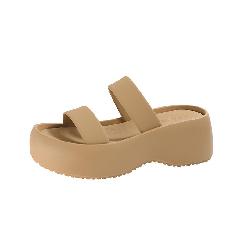 2025 new Korean version of fashion platform sandals women s beach one-word cool slippers women s summer wear 40 хакі
2025 new Korean version of fashion platform sandals women s beach one-word cool slippers women s summer wear 40 хакі