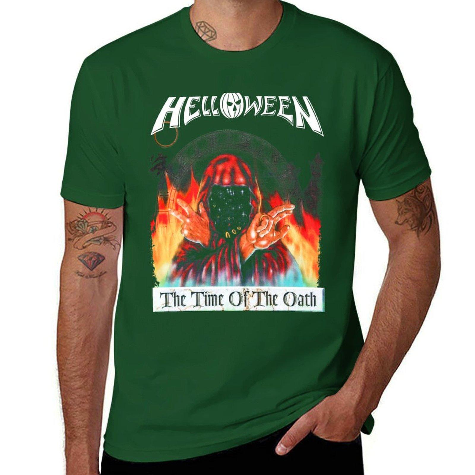 Helloween - The Time of the Oath T-Shirt Blouse customs anime designer t shirt men 4XL
Helloween - The Time of the Oath T-Shirt Blouse customs anime designer t shirt men 4XL
