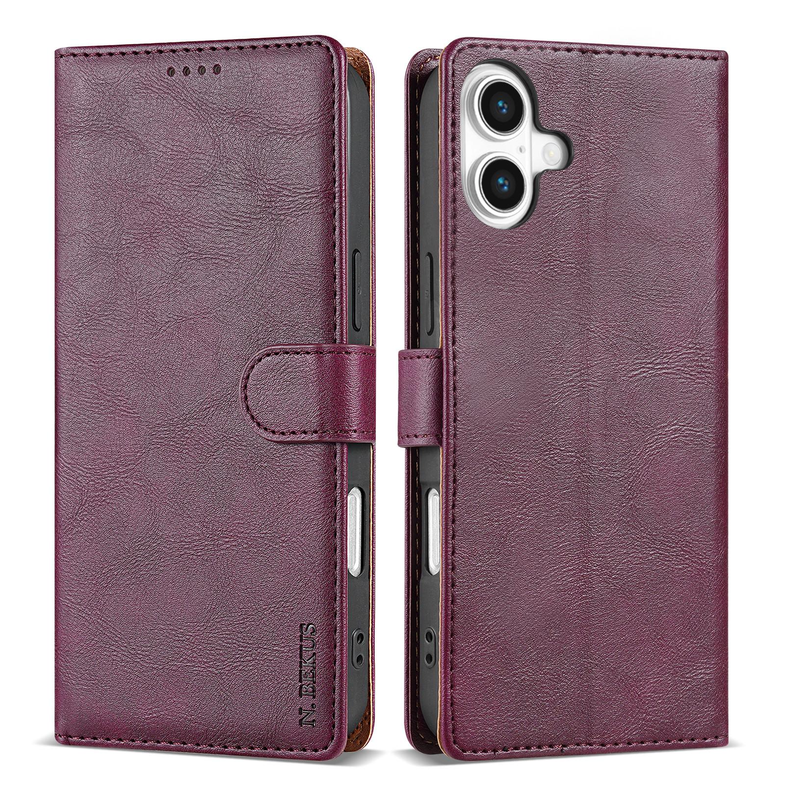 Чехол-подставка для iPhone 17, кошелек из ПУ кожи, чехол для телефона Wine Red
Чехол-подставка для iPhone 17, кошелек из ПУ кожи, чехол для телефона Wine Red