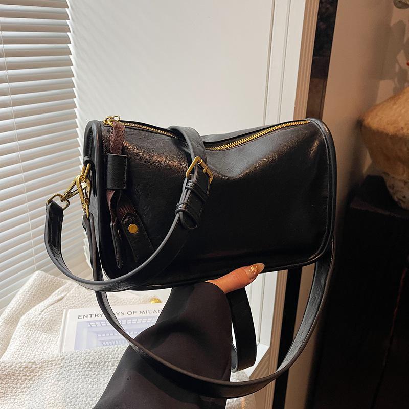 Women s Retro High-Quality Crossbody Bag - New 2025 Autumn/Winter Collection, Versatile Wide Strap, Single Shoulder Handbag чорний
Women s Retro High-Quality Crossbody Bag - New 2025 Autumn/Winter Collection, Versatile Wide Strap, Single Shoulder Handbag чорний