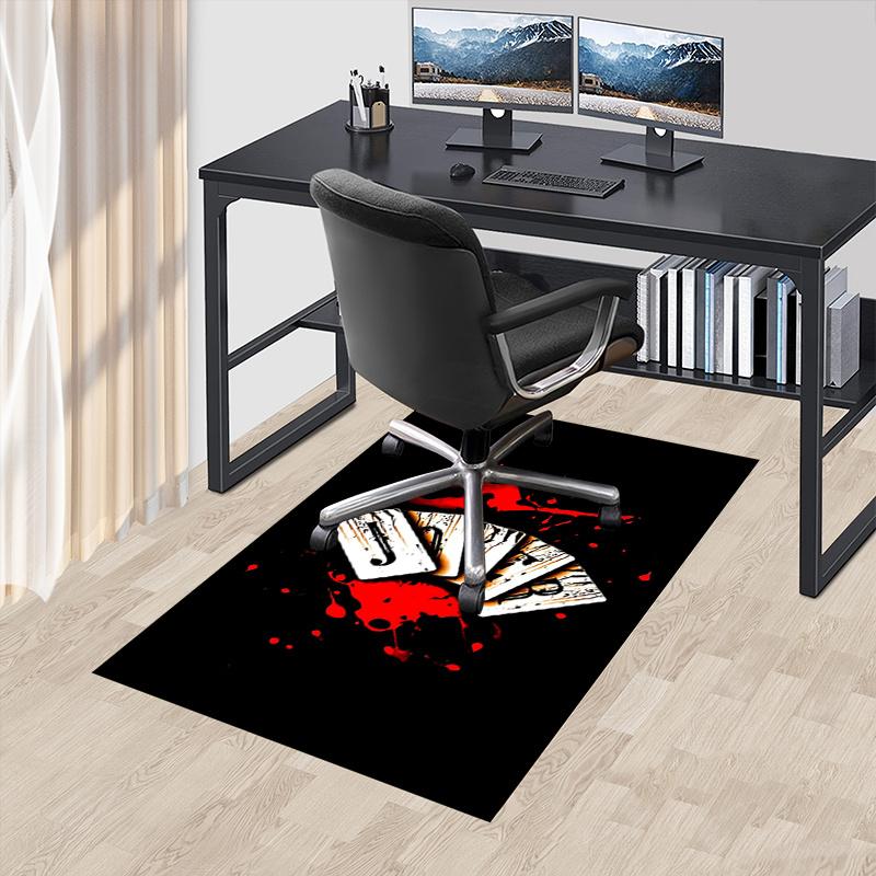Playing Cards Office Carpet Chair Mat - Large Size, Non-Slip Desk Pad for Home Decor, Sofa Rug, Office Flooring Gift, Suitable for Bedroom, 60cm by 90cm
Playing Cards Office Carpet Chair Mat - Large Size, Non-Slip Desk Pad for Home Decor, Sofa Rug, Office Flooring Gift, Suitable for Bedroom, 60cm by 90cm