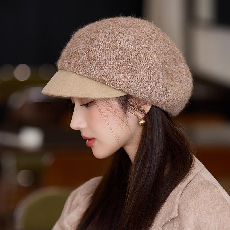 BrandNew Versatile Plus Velvet Thickened Small Edge Beret FallSeason and ColdSeason Face Showing Little Retro Painter Hat Windproof Warm One Size
BrandNew Versatile Plus Velvet Thickened Small Edge Beret FallSeason and ColdSeason Face Showing Little Retro Painter Hat Windproof Warm One Size