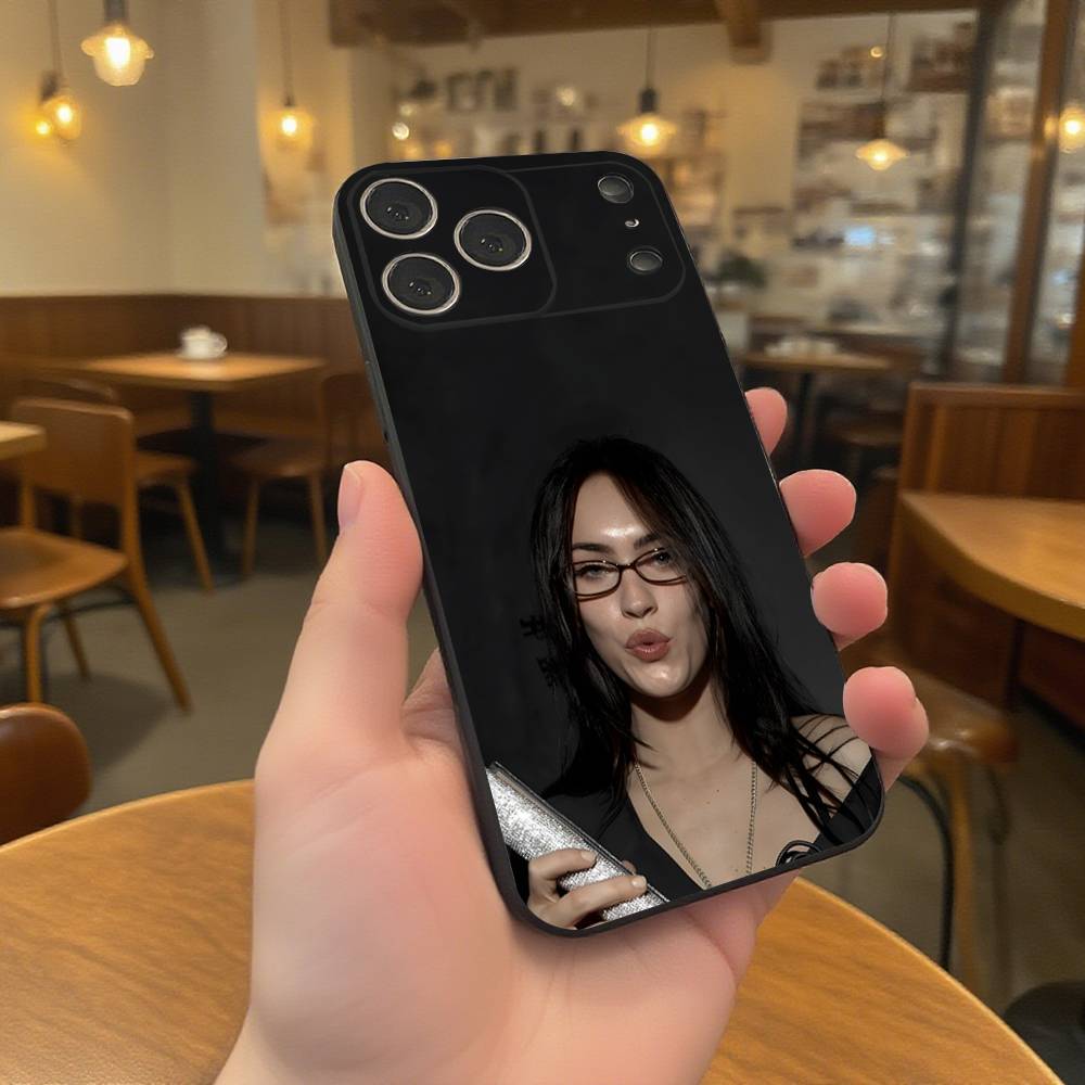 Actress M-Megan Fox Black Soft Cover Phone Case For iPhone 17,16,15,14,13,12,11,Pro,Max,Plus iPhone13PRO
Actress M-Megan Fox Black Soft Cover Phone Case For iPhone 17,16,15,14,13,12,11,Pro,Max,Plus iPhone13PRO
