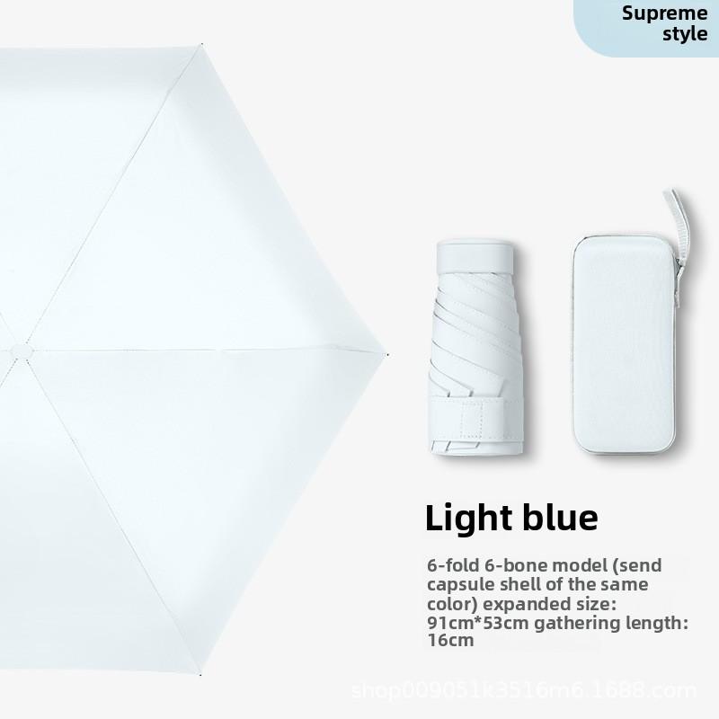 Зонт Двойного назначения Женский Защита от солнца и УФ-лучей Карманный зонт 6-сложений Плоский Солнцезащитный зонт Портативный зонт Iron&8K синий
Зонт Двойного назначения Женский Защита от солнца и УФ-лучей Карманный зонт 6-сложений Плоский Солнцезащитный зонт Портативный зонт Iron&8K синий