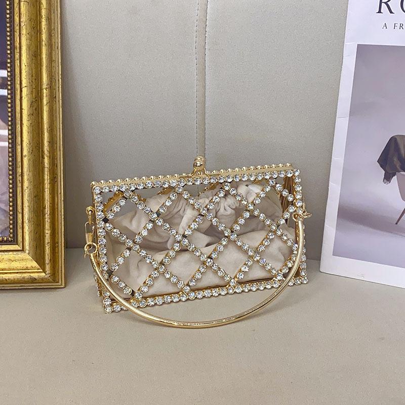 Top Brand Dinner Bags for Women Diamond Shoulder Bag Luxury Designer Crossbody Bag Fashionable Golden Satchel Ladies Bag Setf
Top Brand Dinner Bags for Women Diamond Shoulder Bag Luxury Designer Crossbody Bag Fashionable Golden Satchel Ladies Bag Setf