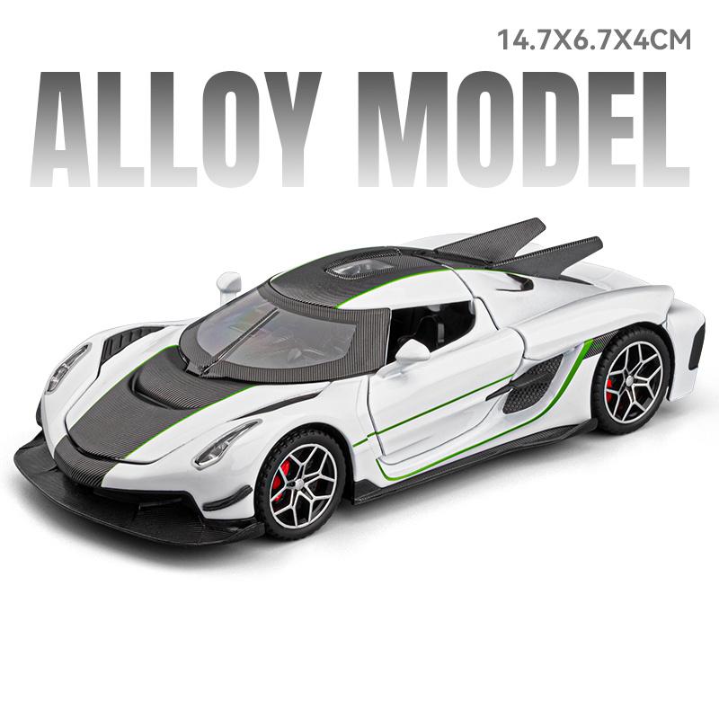 1:32 KNSG Jesko Absolut Supercar Alloy Metal Diecast Model Car Home Trendy & Desktop Display Ornament Birthday Gift For Boy Toys білий
1:32 KNSG Jesko Absolut Supercar Alloy Metal Diecast Model Car Home Trendy & Desktop Display Ornament Birthday Gift For Boy Toys білий