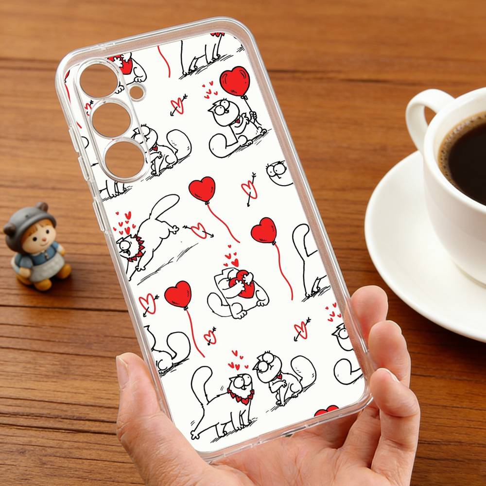 S-Simons-S And C-Cats phone Case For Samsung S25,24,21,22,23,30,Ultra,20,Plus,Fe,Lite,Note Transparent Cover Samsung S21
S-Simons-S And C-Cats phone Case For Samsung S25,24,21,22,23,30,Ultra,20,Plus,Fe,Lite,Note Transparent Cover Samsung S21