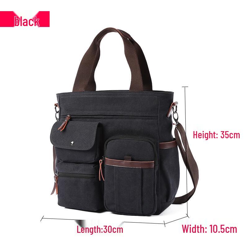 Men s Canvas Shoulder Laptop Bag
Men s Canvas Shoulder Laptop Bag
