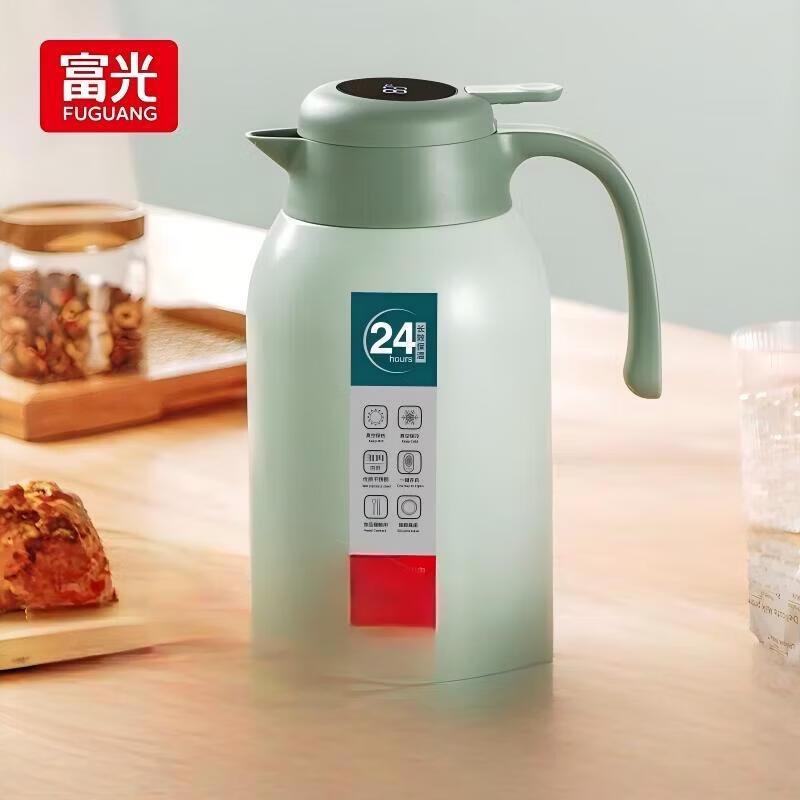 FUGUANG Stainless Steel Insulated Coffee Pot with Temperature Display
FUGUANG Stainless Steel Insulated Coffee Pot with Temperature Display