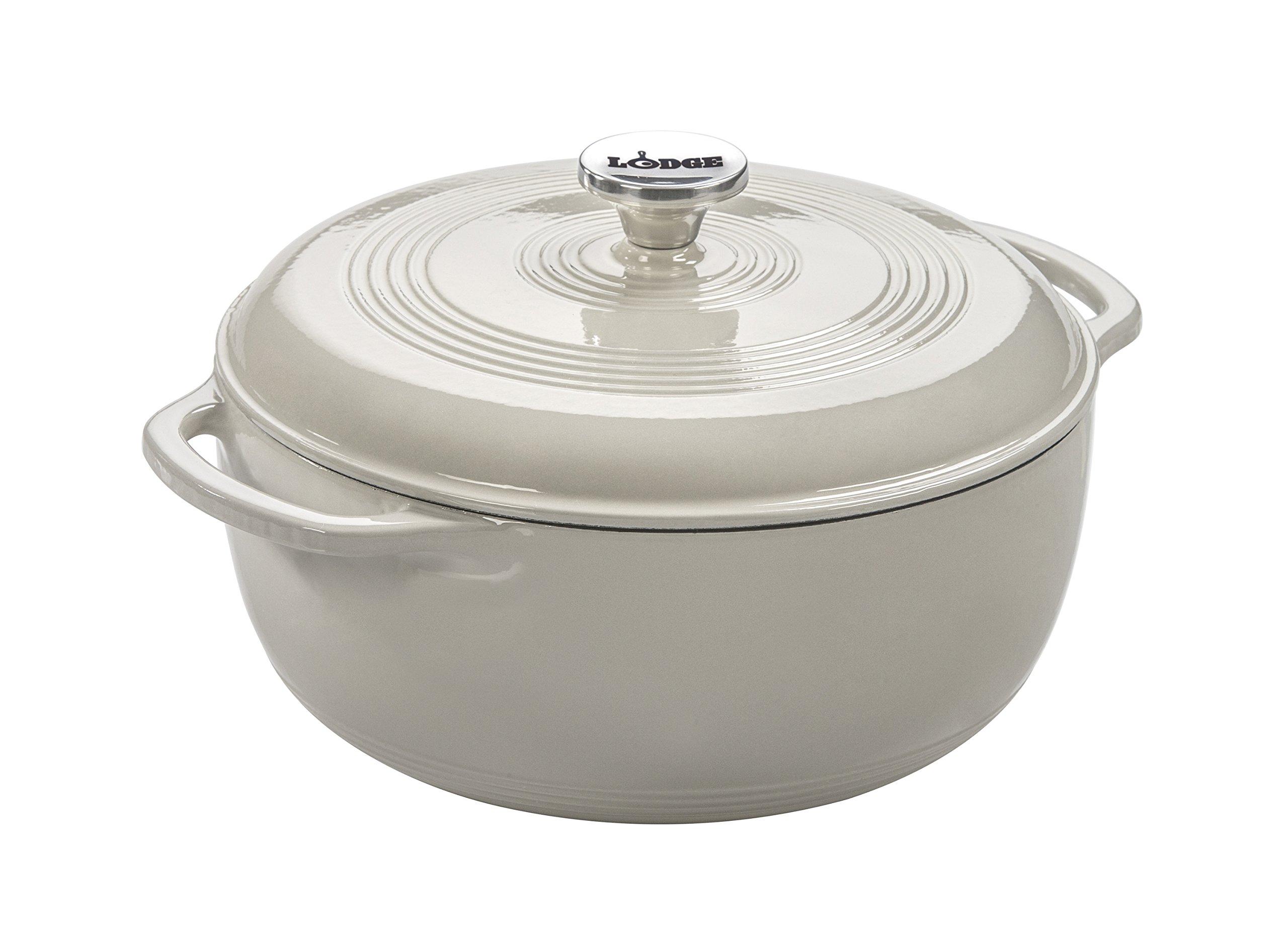 Лодж Эмалированная голландская печь Oyster White EC6D13 33 xx см 5.7L 29.2 14.9 белый
Лодж Эмалированная голландская печь Oyster White EC6D13 33 xx см 5.7L 29.2 14.9 белый