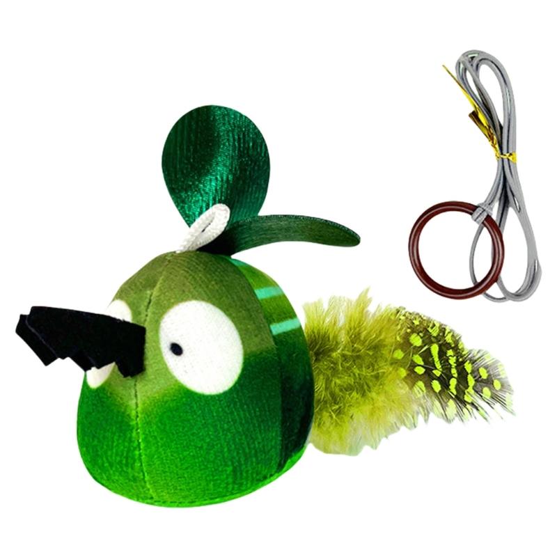 Interaction Cats Toy Insect with Plush Tail Door Frame Hanging Teaser Animal Toy for Cats Entertainment Playsets темно-зелений колір
Interaction Cats Toy Insect with Plush Tail Door Frame Hanging Teaser Animal Toy for Cats Entertainment Playsets темно-зелений колір