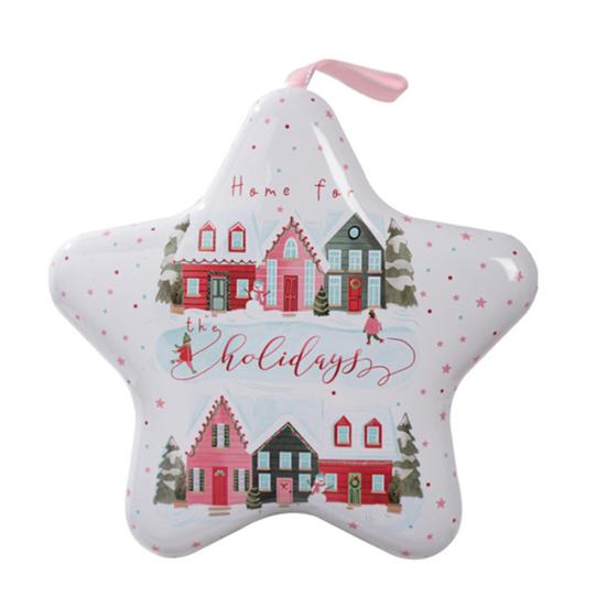 Yousheng 1/6 шт. Жестяная коробка со шнурком, легко подвешивается, коробка для конфет и печенья, органайзер для хранения ювелирных изделий, украшение для рождественской елки D
Yousheng 1/6 шт. Жестяная коробка со шнурком, легко подвешивается, коробка для конфет и печенья, органайзер для хранения ювелирных изделий, украшение для рождественской елки D