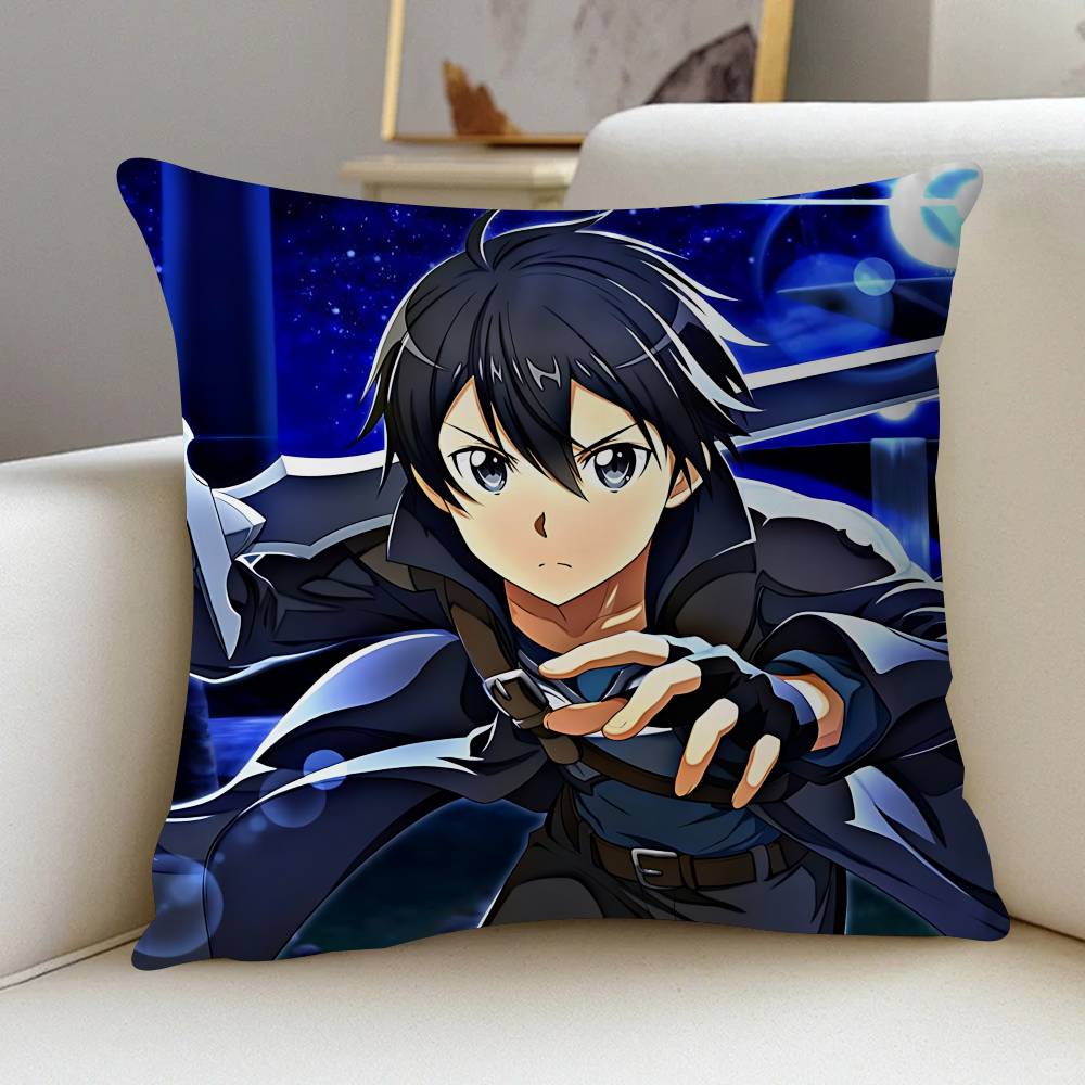 Kirigaya K-Kazuto Cushion Cover Inches Farmhouse Decor Home Throw Pillow Covers For Couch Decorations 12x12Inch
Kirigaya K-Kazuto Cushion Cover Inches Farmhouse Decor Home Throw Pillow Covers For Couch Decorations 12x12Inch