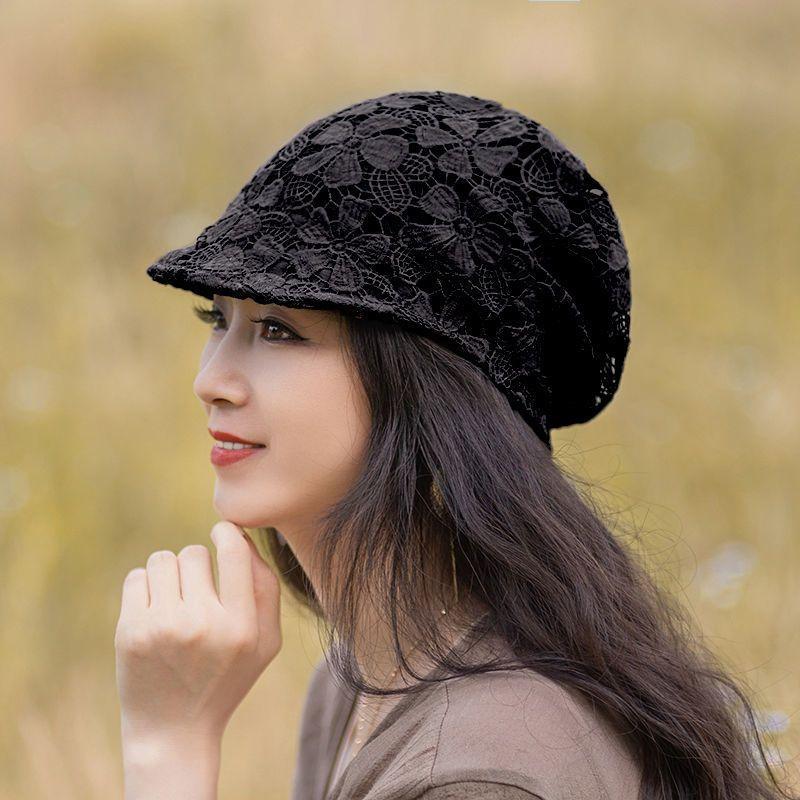 Женская летняя тонкая шляпа-козырек, женская летняя модная шляпа с полым кружевом, облегающая голову, мешковатая шляпа
Женская летняя тонкая шляпа-козырек, женская летняя модная шляпа с полым кружевом, облегающая голову, мешковатая шляпа