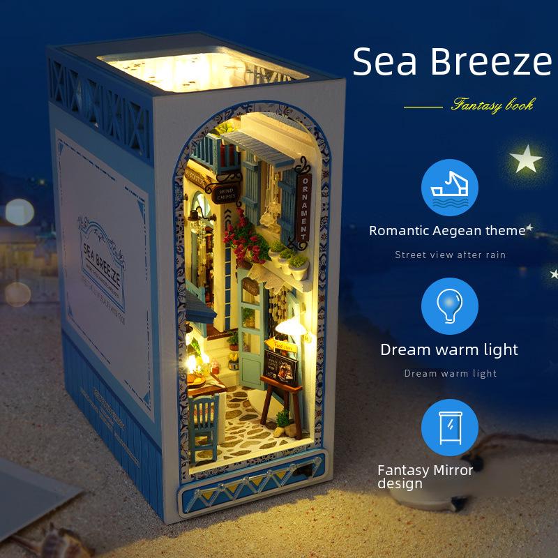 Tianyu Сделай сам Морской бриз TC18 3D Подставка для книг Пазл Украшение Подарок Sea Breeze - Chinese
Tianyu Сделай сам Морской бриз TC18 3D Подставка для книг Пазл Украшение Подарок Sea Breeze - Chinese