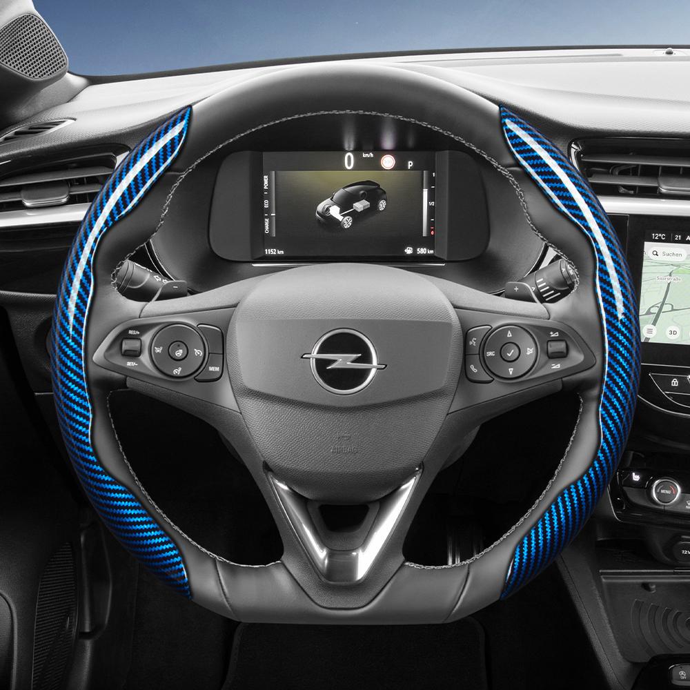 Suitable for Opel Carbon Fiber Texture Steering Wheel Cover with Segmented Quick-Release Design, Durable, for Models Such as Corsa, Mokka,
Suitable for Opel Carbon Fiber Texture Steering Wheel Cover with Segmented Quick-Release Design, Durable, for Models Such as Corsa, Mokka,