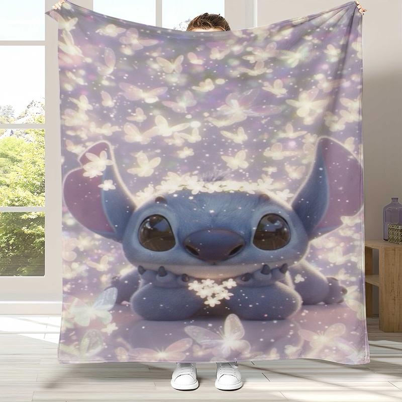 Kawaii S-Stitch Cartoon Flannel Blanket,Ultra Soft Warm Plush Throw for Home Bedroom Bed Sofa Cover Camping Picnic gift kids 75x90cm
Kawaii S-Stitch Cartoon Flannel Blanket,Ultra Soft Warm Plush Throw for Home Bedroom Bed Sofa Cover Camping Picnic gift kids 75x90cm