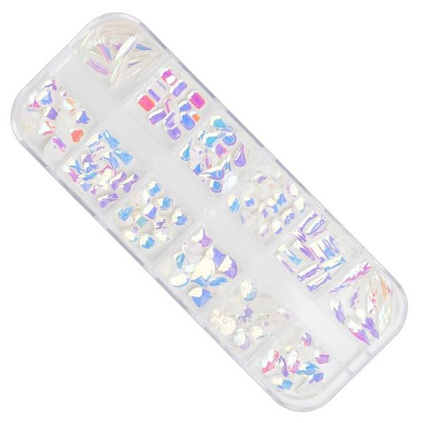 Lonaudi high-quality large-capacity stone parts ice nail Aurora A L02001, 1 set, mixed colors
Lonaudi high-quality large-capacity stone parts ice nail Aurora A L02001, 1 set, mixed colors