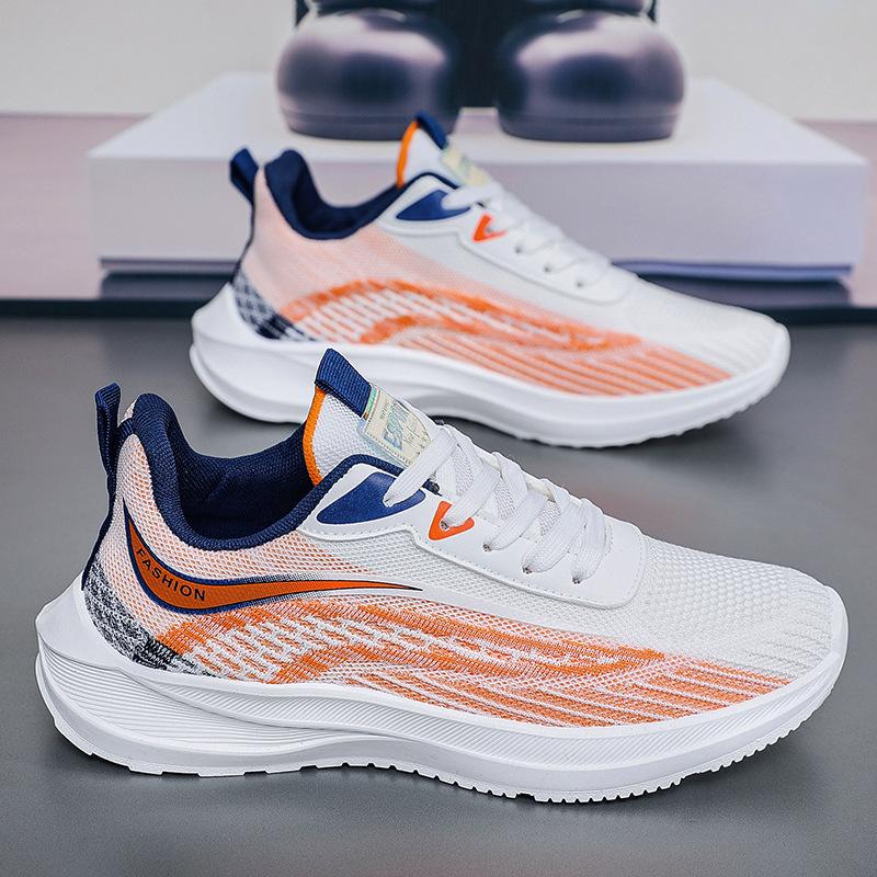 Мужские спортивные кроссовки Fly-woven, мужская летняя новая 2025 года, универсальная дышащая повседневная обувь, мужские легкие кроссовки с мягкой подошвой 39
Мужские спортивные кроссовки Fly-woven, мужская летняя новая 2025 года, универсальная дышащая повседневная обувь, мужские легкие кроссовки с мягкой подошвой 39