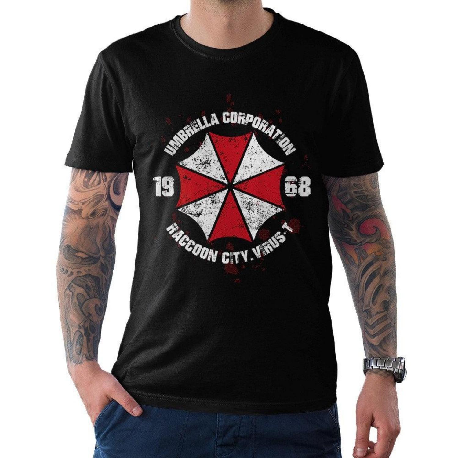 Umbrella Corporation 1968 Resident Evil Футболка Одежда Рубашка Мужчины Женщины Все Сезоны Мужская Футболка Черная Повседневная Футболка с Круглым Вырезом S чёрный
Umbrella Corporation 1968 Resident Evil Футболка Одежда Рубашка Мужчины Женщины Все Сезоны Мужская Футболка Черная Повседневная Футболка с Круглым Вырезом S чёрный