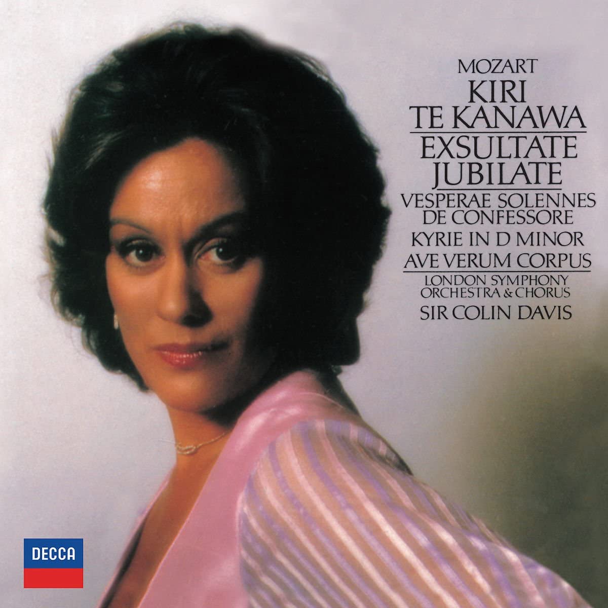 CD KIRI TE KANAWA, WOLFGANG AMADEUS MO - Mozart: Exsultate Jubilate 4128732 Decca Germany Classical Used
CD KIRI TE KANAWA, WOLFGANG AMADEUS MO - Mozart: Exsultate Jubilate 4128732 Decca Germany Classical Used