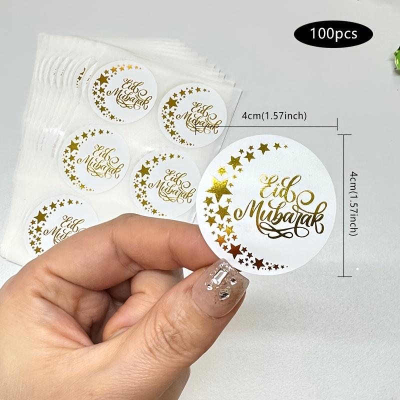 Eid Mubarak Stickers, Ramadan Mubarak Lable Sticker, Golden Foil Stickers A
Eid Mubarak Stickers, Ramadan Mubarak Lable Sticker, Golden Foil Stickers A
