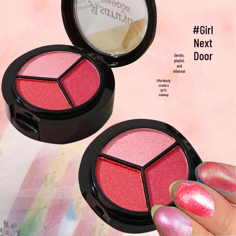 Asha Riya Three-Color Pearlescent Earth Tone Eyeshadow Palette – All Colors Available
Asha Riya Three-Color Pearlescent Earth Tone Eyeshadow Palette – All Colors Available