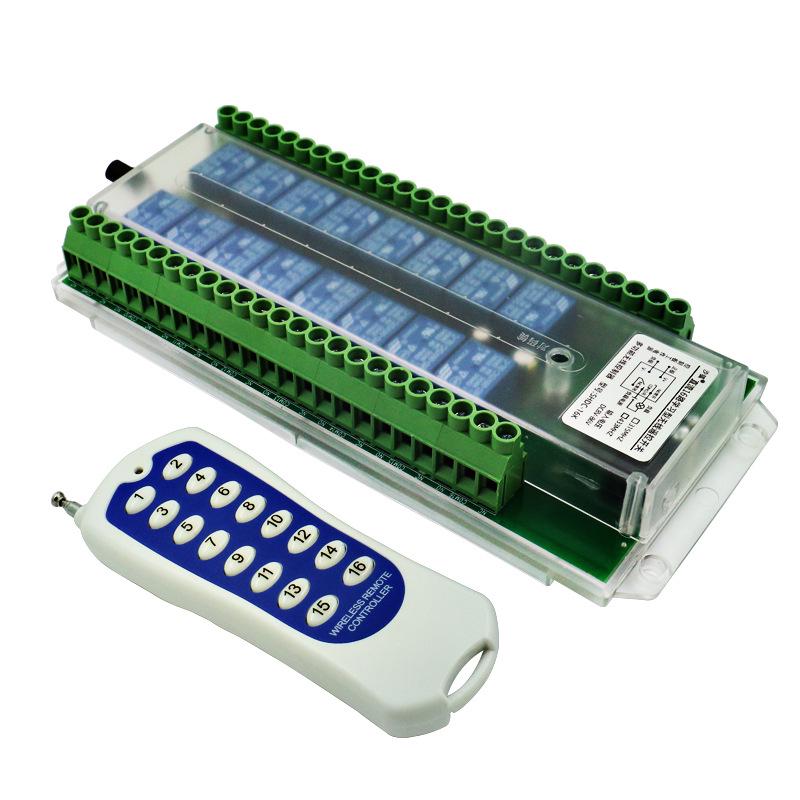 Universal 16-Channel Wireless Remote Controller DC 8V-86V
Universal 16-Channel Wireless Remote Controller DC 8V-86V