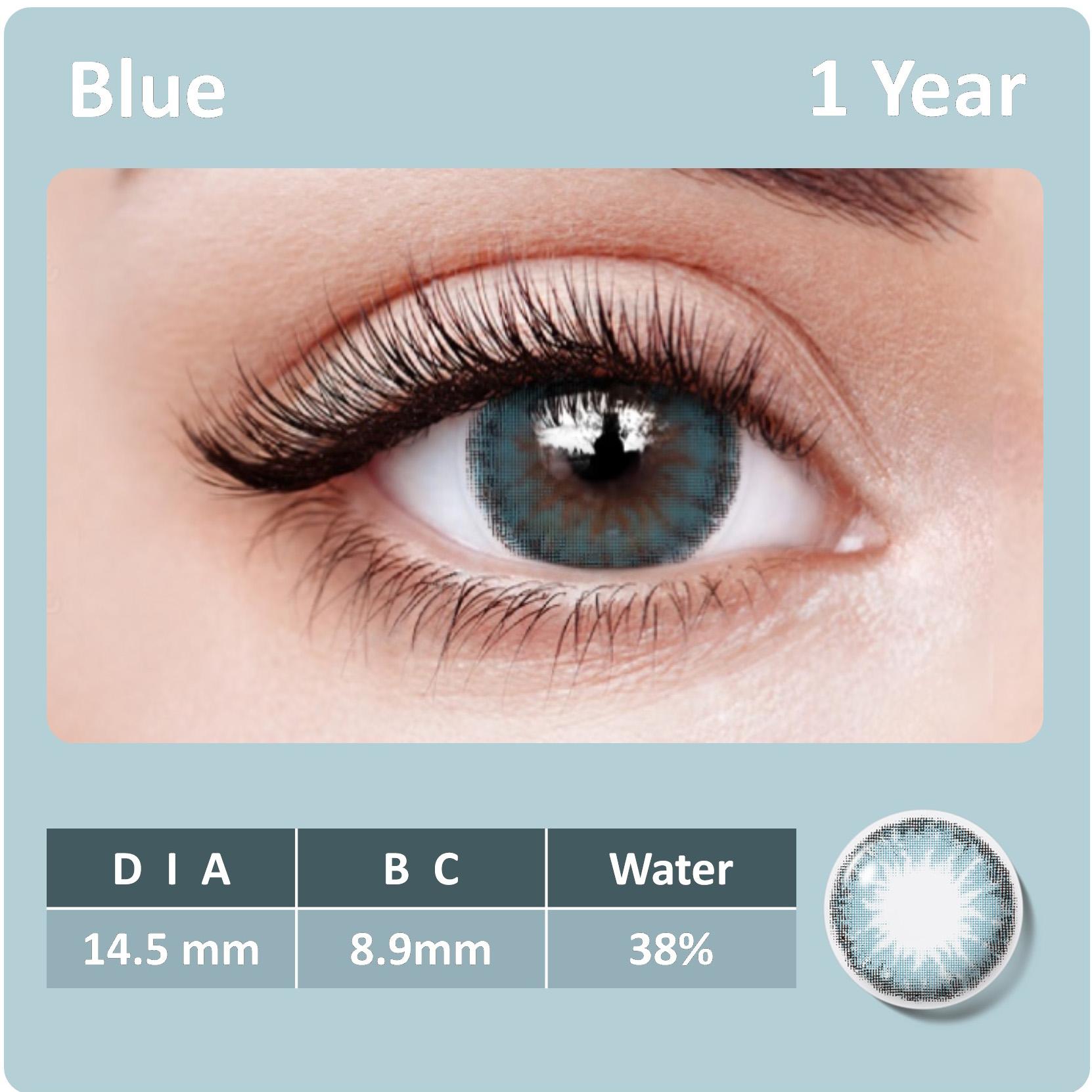 Color Contact Lenses 1 Pair for European Blend Effect Green and Purple and Gray Eyes 14.5mm Yearly Use Soft Lens
Color Contact Lenses 1 Pair for European Blend Effect Green and Purple and Gray Eyes 14.5mm Yearly Use Soft Lens