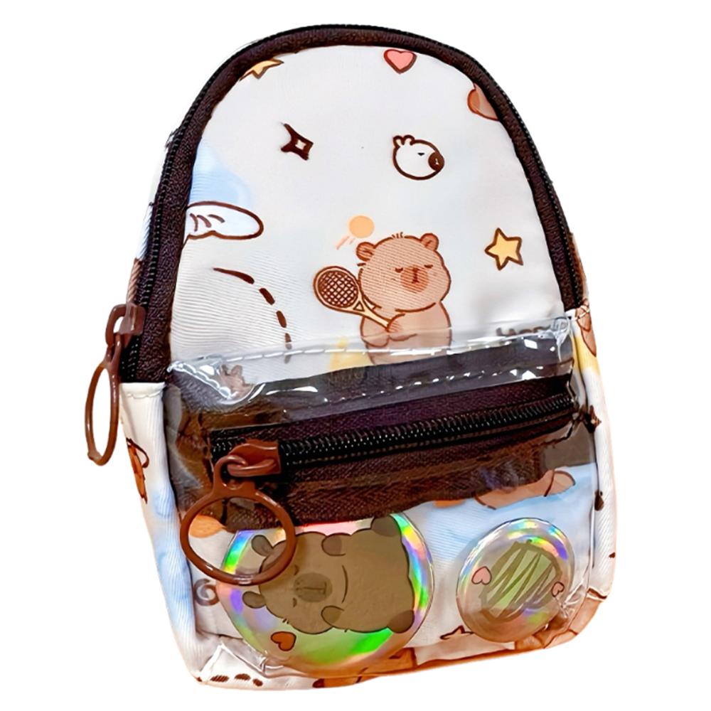 Дизайн школьного рюкзака, кошелек-капибара, брелок, мультяшный аниме-значок, сумка для демонстрации, чехол для наушников коричневый
Дизайн школьного рюкзака, кошелек-капибара, брелок, мультяшный аниме-значок, сумка для демонстрации, чехол для наушников коричневый