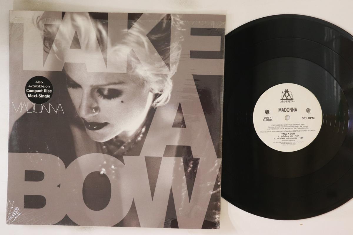 12-дюймовая пластинка MADONNA - Take A Bow 041887 Maverick, Sire 1994 US Танцевальная и Электронная Б/У
12-дюймовая пластинка MADONNA - Take A Bow 041887 Maverick, Sire 1994 US Танцевальная и Электронная Б/У