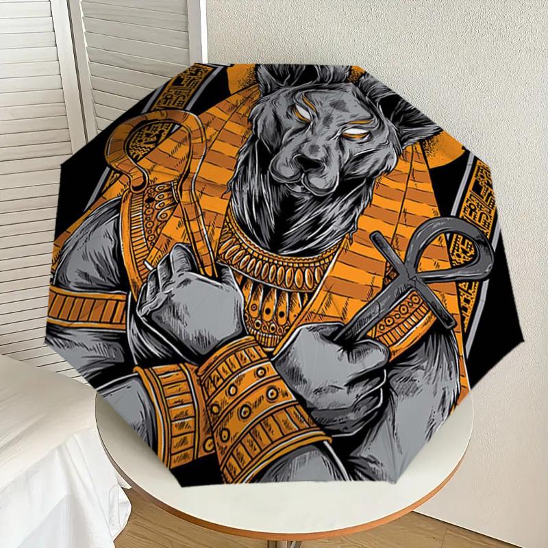 1pc Ancient Egyptian God Anubis Umbrella with Plastic Handle,Suitable for All Seasons Home Travel Outdoor UmbrellaDD368
1pc Ancient Egyptian God Anubis Umbrella with Plastic Handle,Suitable for All Seasons Home Travel Outdoor UmbrellaDD368
