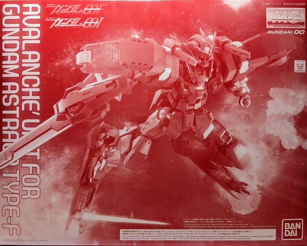 BANDAI SPIRITS MG Gundam Astrea Avalanche Dash Unit Suit Gundam 00F 1/100 TYPE-F Mobile (Двойной ОФ) красный
BANDAI SPIRITS MG Gundam Astrea Avalanche Dash Unit Suit Gundam 00F 1/100 TYPE-F Mobile (Двойной ОФ) красный