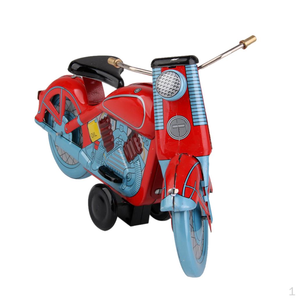 Red Motorcycle Tin Toy
Red Motorcycle Tin Toy