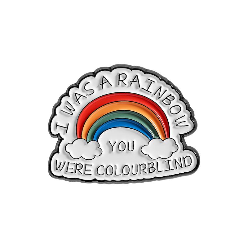 Mind Your Own Business Enamel Pin I Was A Rainbow You Were Colour Blind LGBT Pride Mental Health Brooch Lapel Badge Jewelry Gift
Mind Your Own Business Enamel Pin I Was A Rainbow You Were Colour Blind LGBT Pride Mental Health Brooch Lapel Badge Jewelry Gift