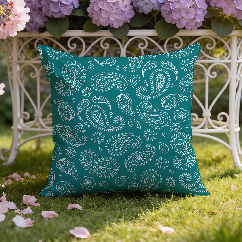 Paisley Bandana Pattern Cushion Cover Home & Car Dual-Scene Pillow Cover: Reversible for Premium Comfort 30cmx30cm
Paisley Bandana Pattern Cushion Cover Home & Car Dual-Scene Pillow Cover: Reversible for Premium Comfort 30cmx30cm