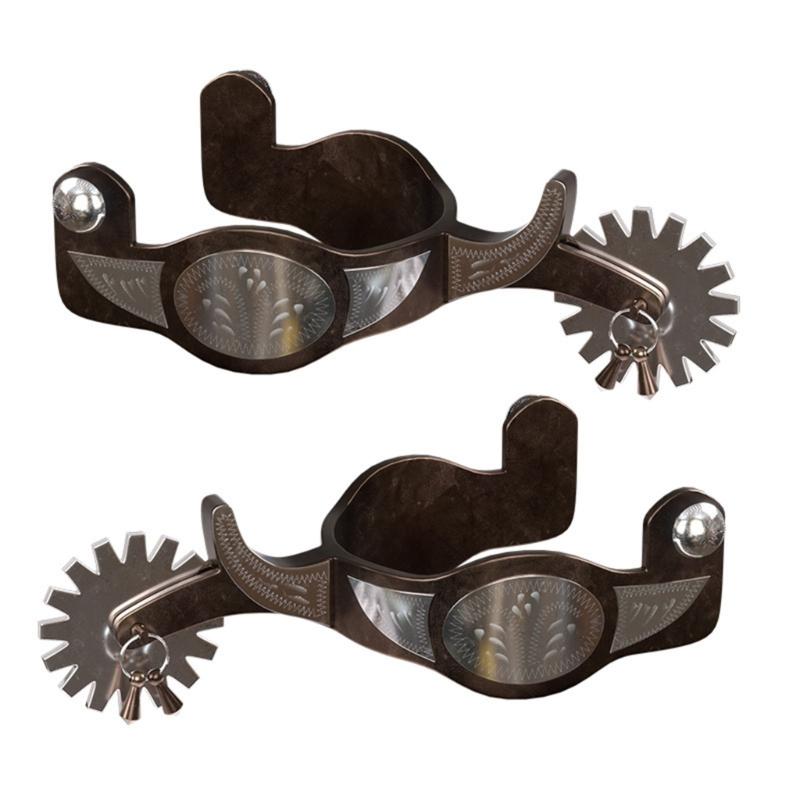 Durability Spurred with Riveted Design Ensuring Safe Fit and Gentle Control for Horse Cycling Activity 1
Durability Spurred with Riveted Design Ensuring Safe Fit and Gentle Control for Horse Cycling Activity 1