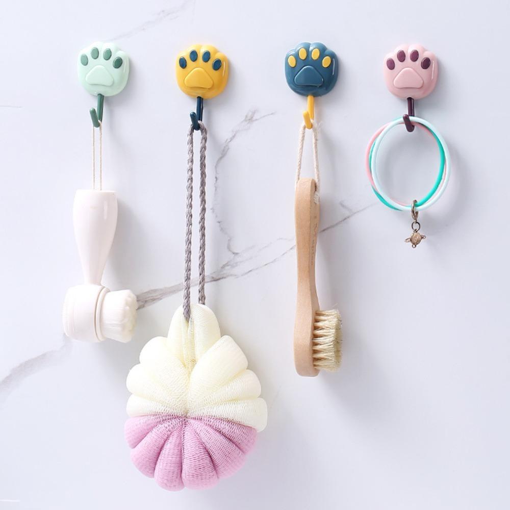 Hang hooks, use strong adhesive to stick to the wall without leaving any marks. Paste 8 pieces randomly with 2 colors
Hang hooks, use strong adhesive to stick to the wall without leaving any marks. Paste 8 pieces randomly with 2 colors