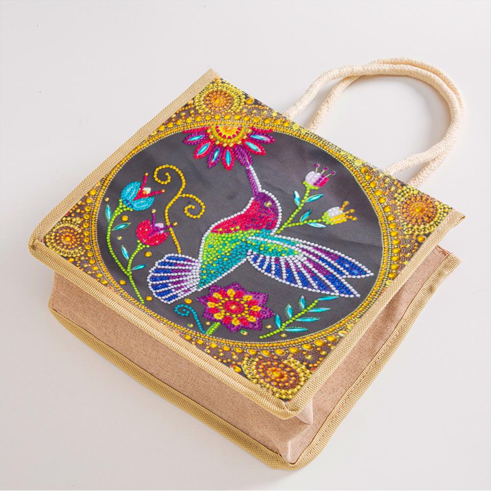 5D Diamond Painting Handbag DIY Eco-friendly Linen Shopping Storage Bag Reusable Foldable Organizer Tote Craft Kit Girl Gifts
5D Diamond Painting Handbag DIY Eco-friendly Linen Shopping Storage Bag Reusable Foldable Organizer Tote Craft Kit Girl Gifts