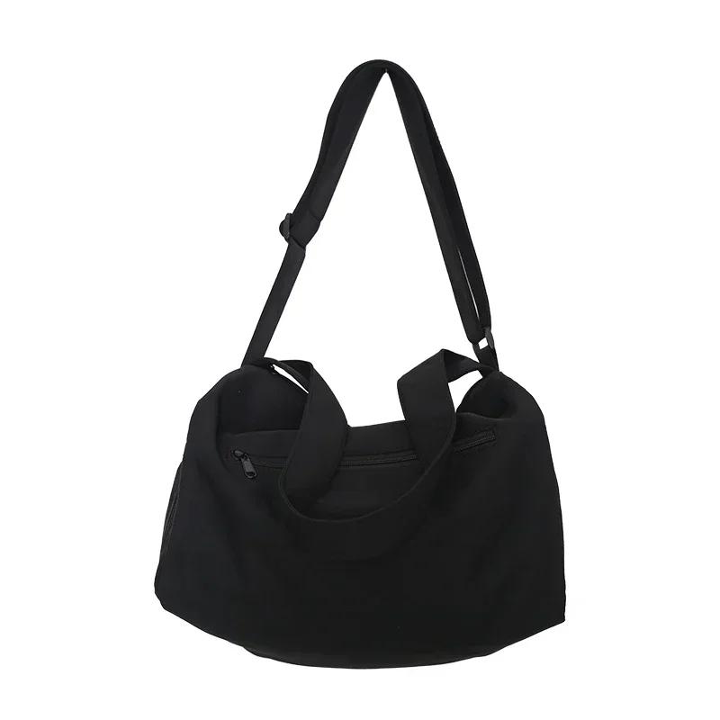 Solid Color Nyl Zipper Travel Handbag Soft Simple Versatile Crossbody Bag 2026 Hot Selling Large Capacity Casual Shoulder Bags чёрный
Solid Color Nyl Zipper Travel Handbag Soft Simple Versatile Crossbody Bag 2026 Hot Selling Large Capacity Casual Shoulder Bags чёрный