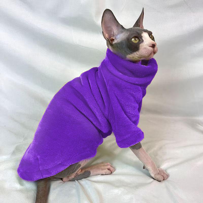 Warm Thick Sphynx Cat Clothes for Cats Gotas Winter Pet Sweater Persian Chinchilla Hoodies Dog mascotas Clothing katten kleding XS-advise 0.5-1.5kg
Warm Thick Sphynx Cat Clothes for Cats Gotas Winter Pet Sweater Persian Chinchilla Hoodies Dog mascotas Clothing katten kleding XS-advise 0.5-1.5kg