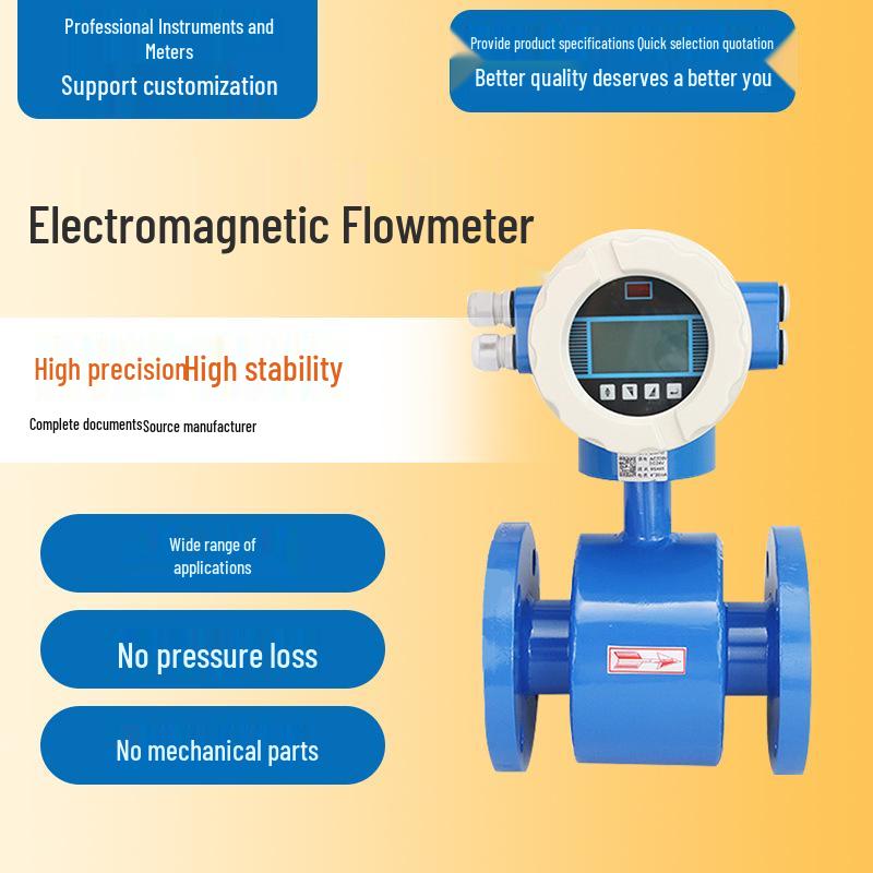 Smart Split-Type Electromagnetic Flowmeter with Wireless GPRS for Heat/Cold Monitoring, DN80 DN1
Smart Split-Type Electromagnetic Flowmeter with Wireless GPRS for Heat/Cold Monitoring, DN80 DN1
